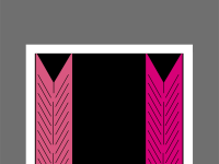 empty pink closet