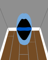 blue potty mouth