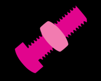 pink screw