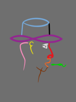 rainbow man forward